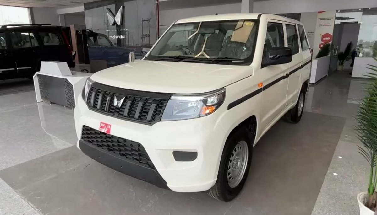 New Mahindra Bolero 9 Seater Car