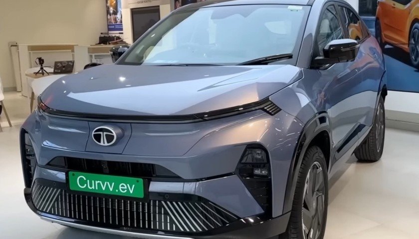 New Tata Curvv EV Car