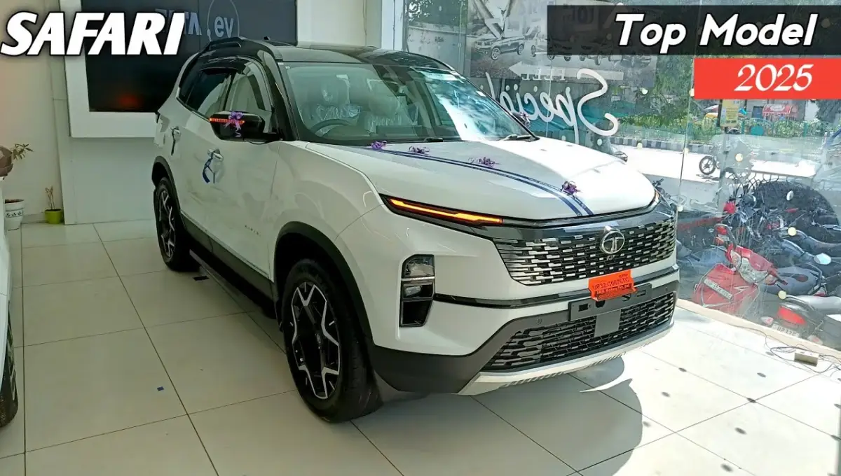 2025 New Tata Safari EV Car