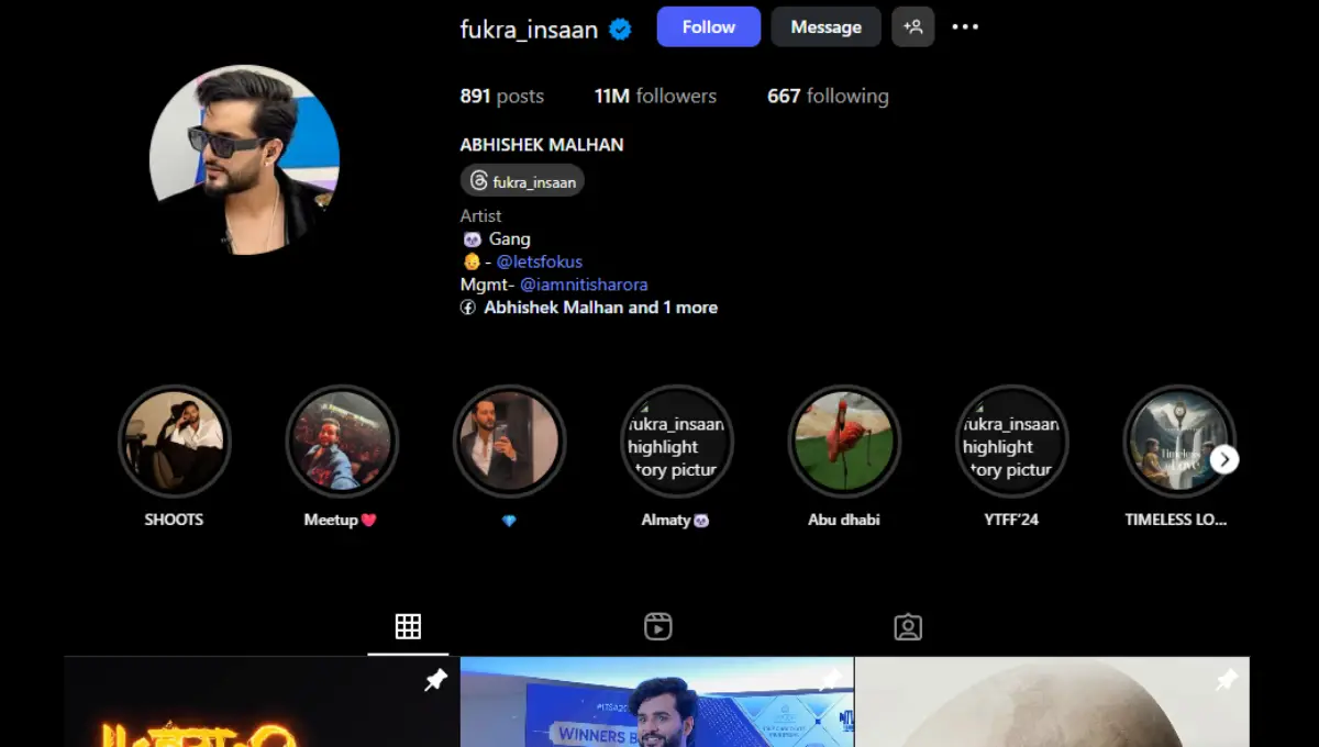 abhishek malhan-fukra insaan