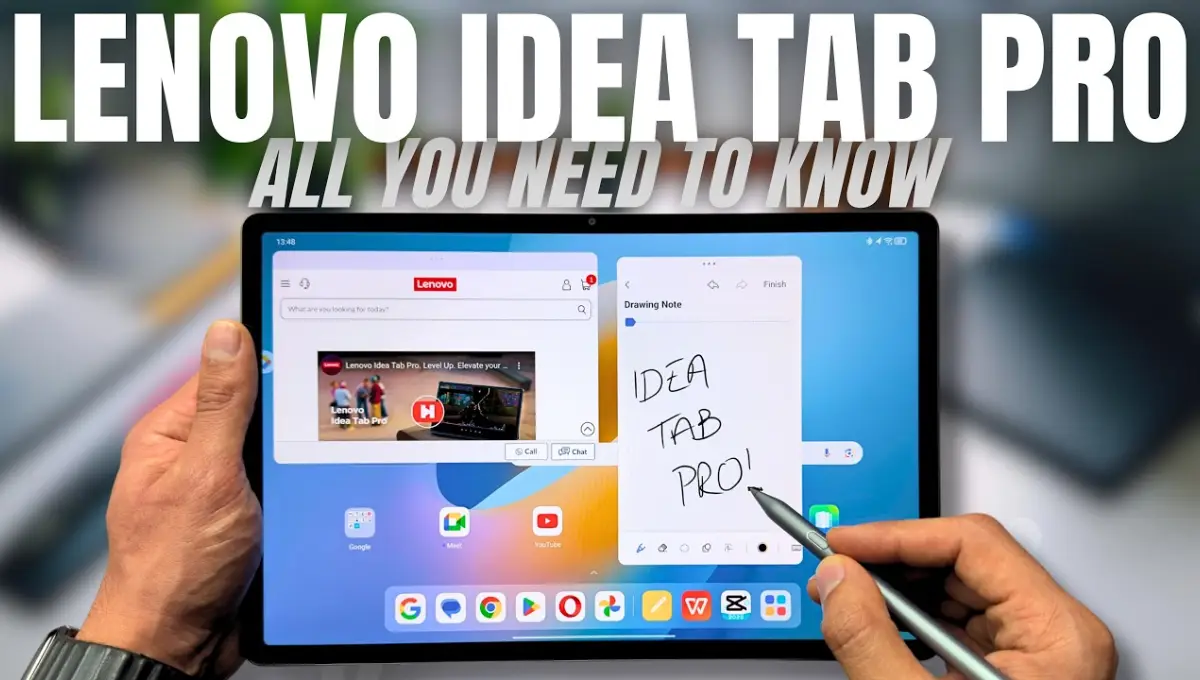 New lenovo idea tab pro