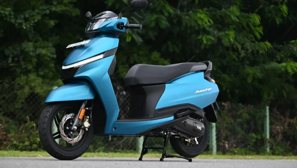 TVS Jupiter: 113cc का पावरफुल इंजन, 5 साल की वारंटी और कीमत 75,000 से शुरू TVS Jupiter