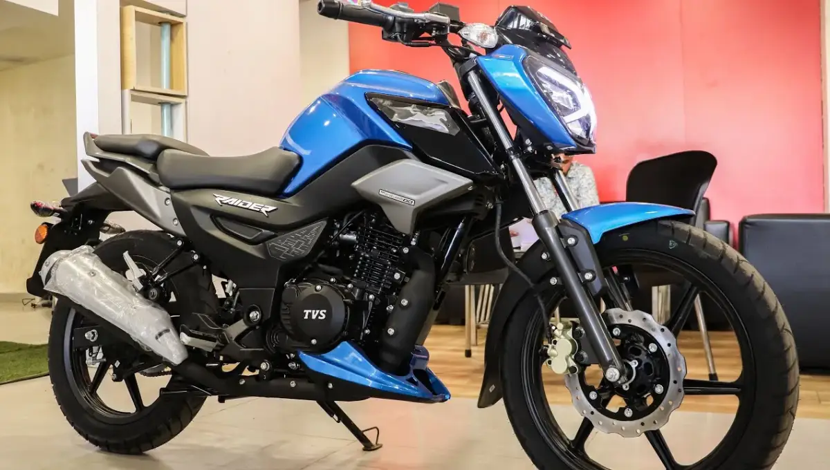 new tvs raider 125 bike