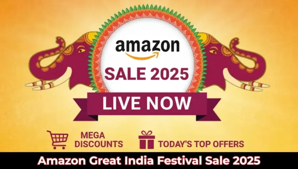 amazon great indian festival sale 2025 live