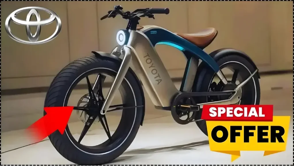 स्टूडेंट्स की उम्मीदों को पंख देती Toyota Electric Cycle- 100Km की रेंज और 45km/h की Luxury स्पीड के साथ सिर्फ 499 में toyota electric cycle